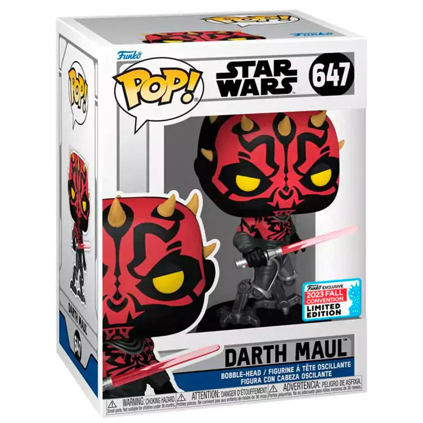 Funko POP figurka Star Wars Darth Maul Exclusive fotografii produktu