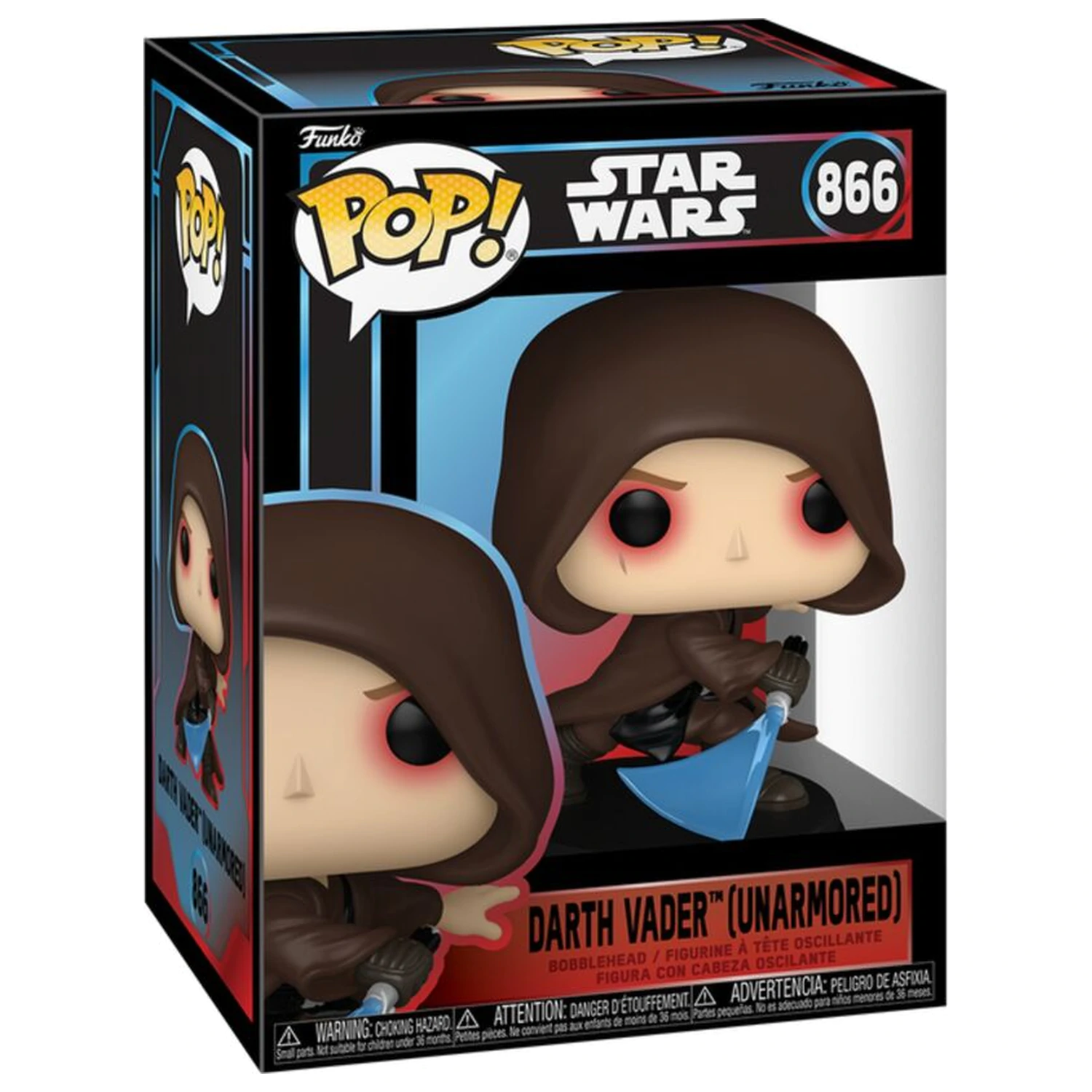 Funko POP figurka Star Wars Darth Vader Unarmored fotografii produktu