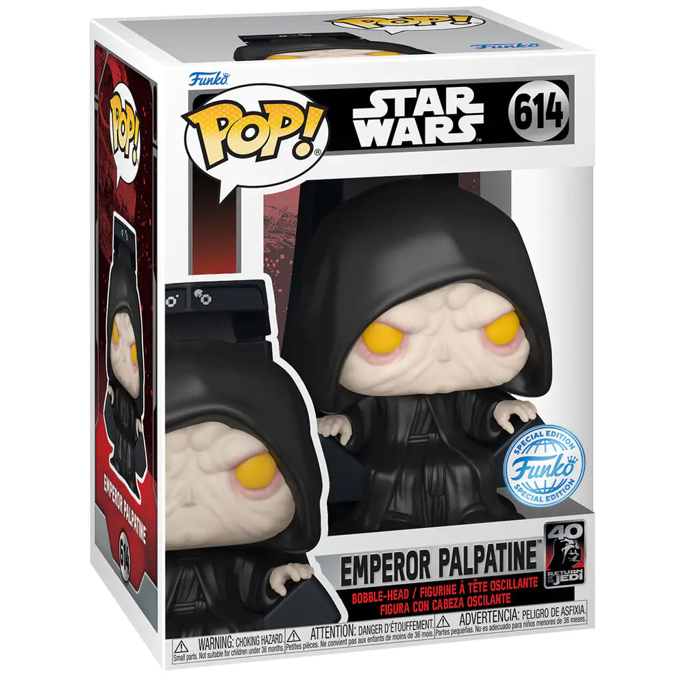 Funko POP figurka Star Wars Emperor Palpatine Exclusive fotografii produktu