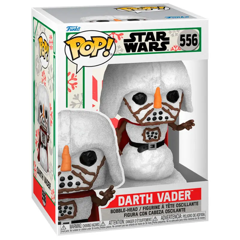 Star Wars Holiday 2022 POP! Heroes Vinylová figurka Darth Vader 9 cm fotografii produktu