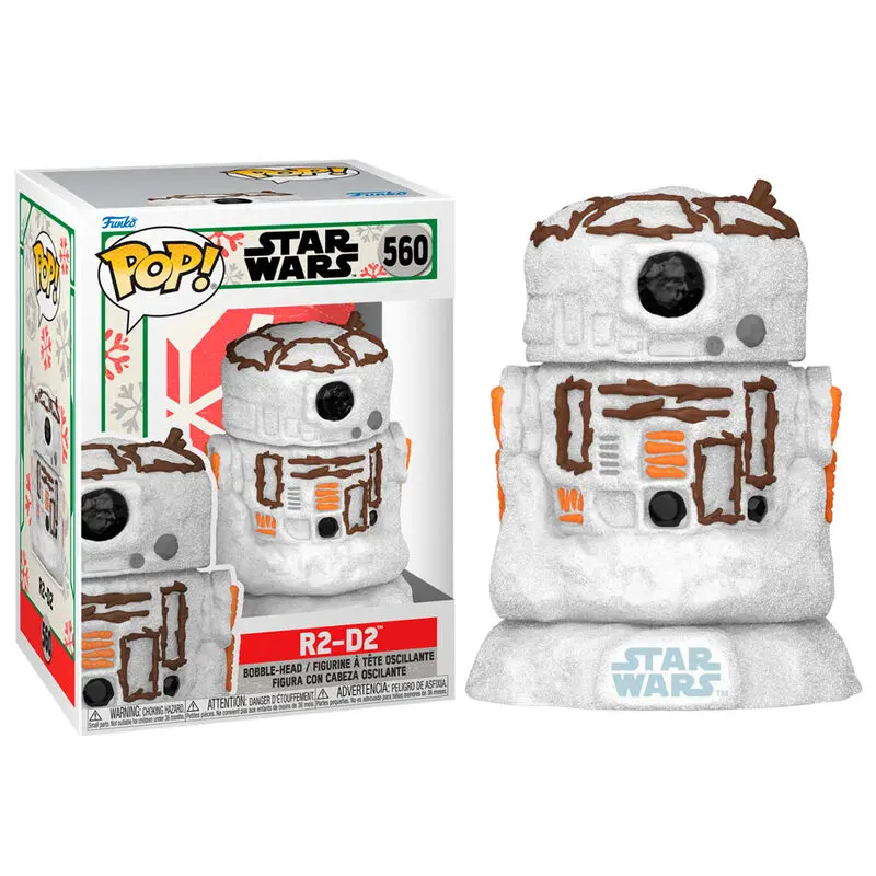 Star Wars Sváteční 2022 POP! Heroes Vinylová figurka R2-D2 9 cm fotografii produktu