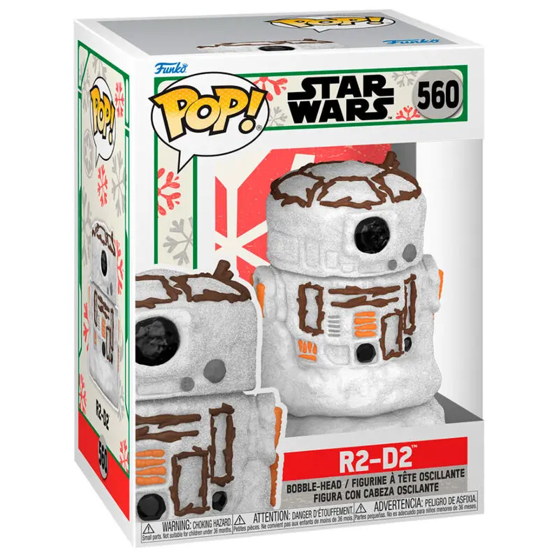 Star Wars Sváteční 2022 POP! Heroes Vinylová figurka R2-D2 9 cm fotografii produktu