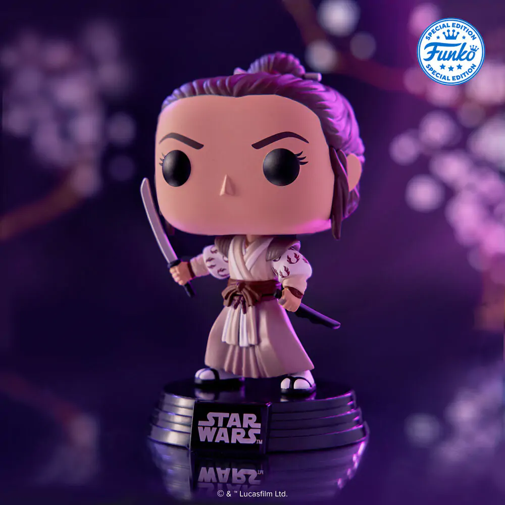 Funko POP figurka Star Wars Impressions Rey Exclusive fotografii produktu