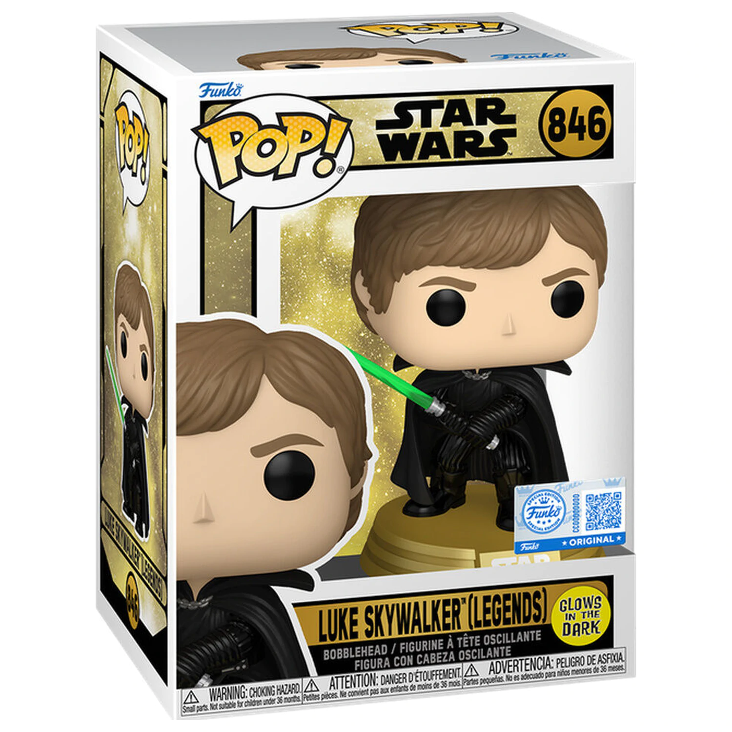 Funko POP figurka Star Wars Luke Skywalker Legends fotografii produktu