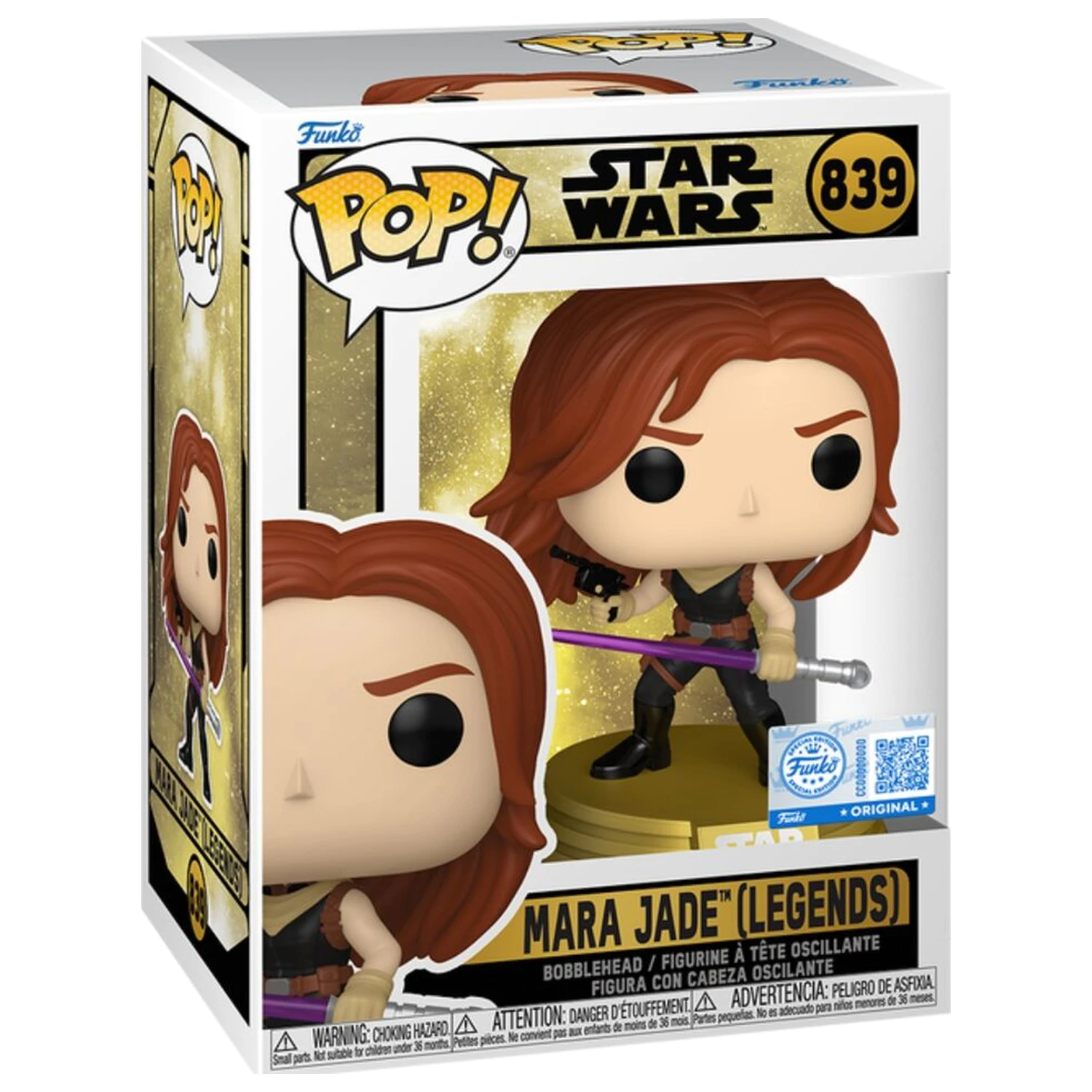 Funko POP figurka Star Wars Mara Jade Legends exkluzivní fotografii produktu
