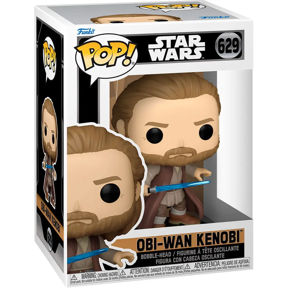 Star Wars: Obi-Wan Kenobi POP! Vinylová Figurka Obi-Wan (bojová póza) 9 cm fotografii produktu