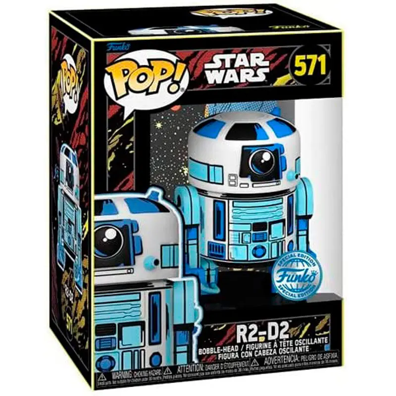 Star Wars: Retro Series POP! Vinylová figurka R2D2 9 cm fotografii produktu