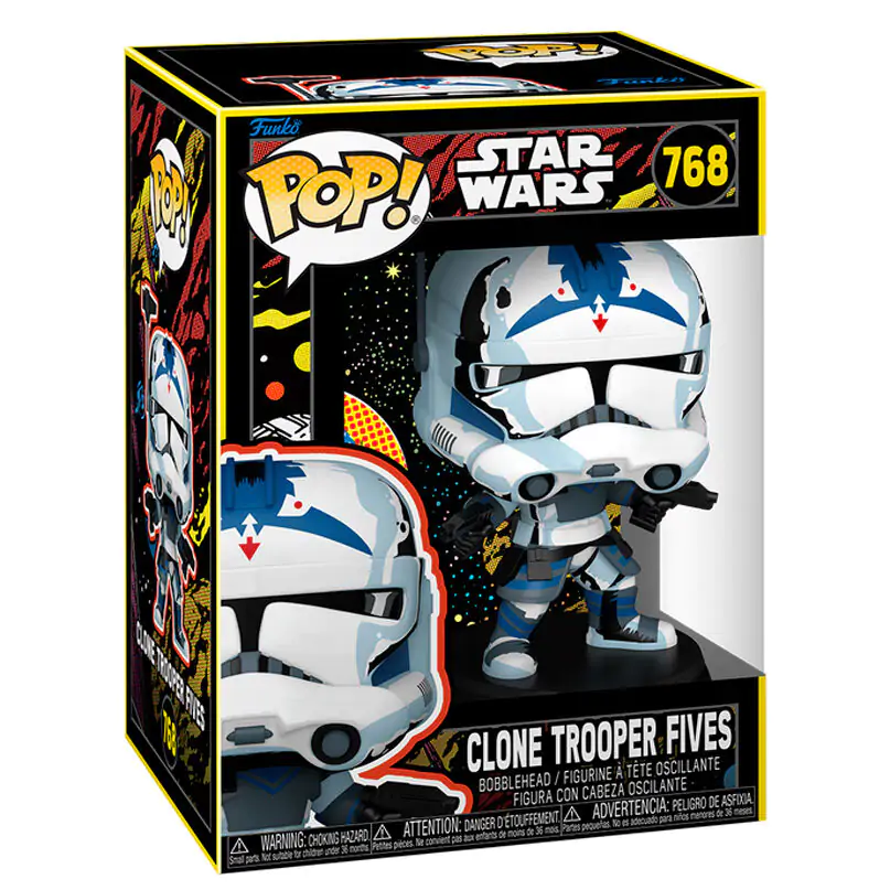 Funko POP figurka Star Wars Retro Clone Trooper Fives fotografii produktu