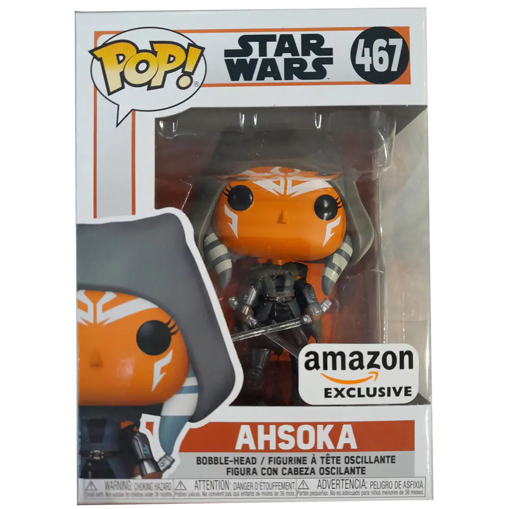 POP figurka Star Wars The Mandalorian Ahsoka Hooded Exclusive fotografii produktu