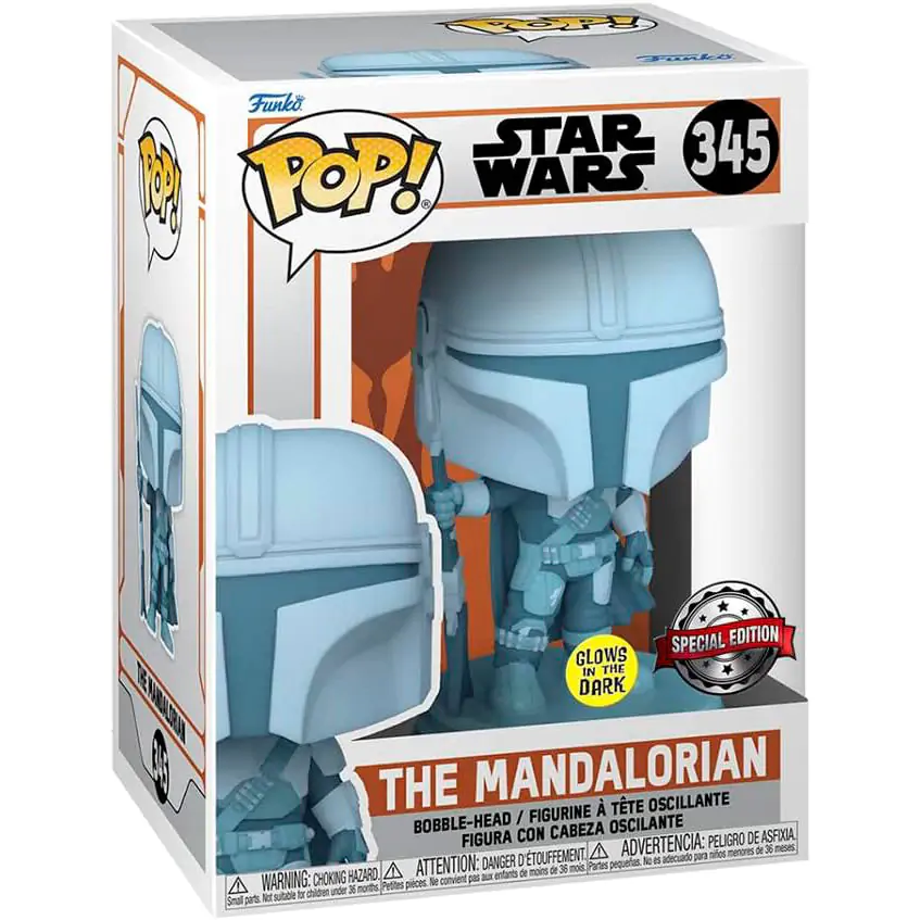 POP figurka Star Wars The Mandalorian Exclusive fotografii produktu