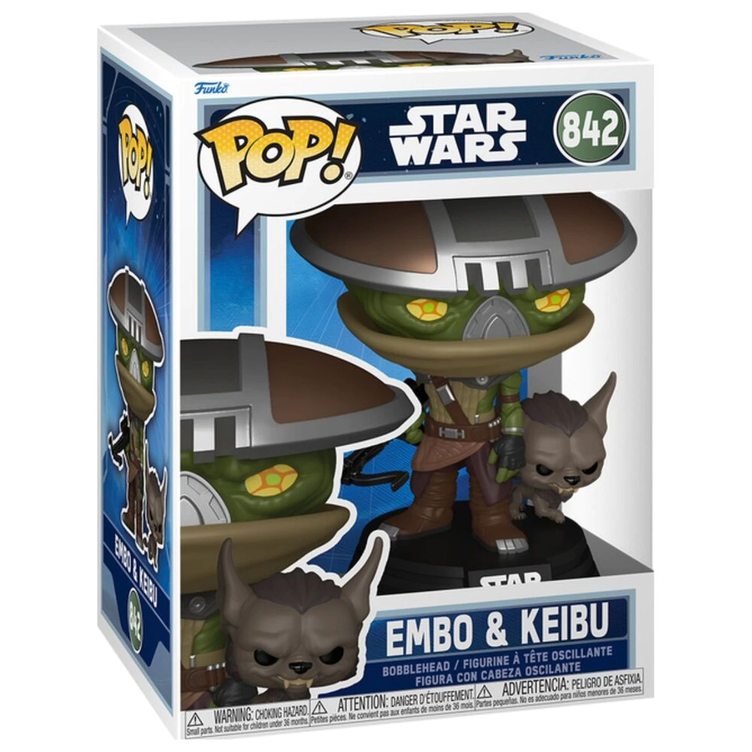 Funko POP figurka Star Wars: The Mandalorian & Grogu - Embo & Keibu fotografii produktu