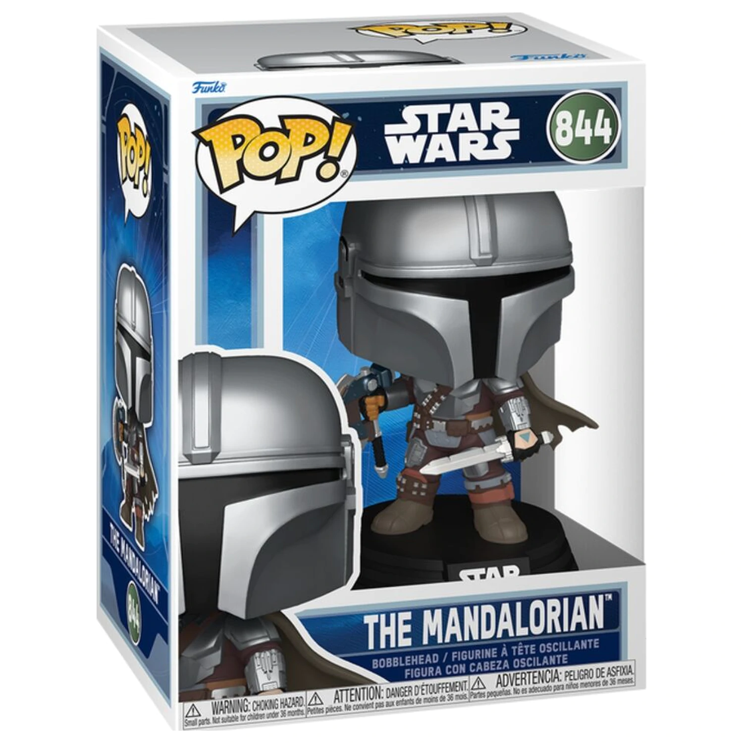 Funko POP figurka Star Wars: The Mandalorian & Grogu - The Mandalorian fotografii produktu