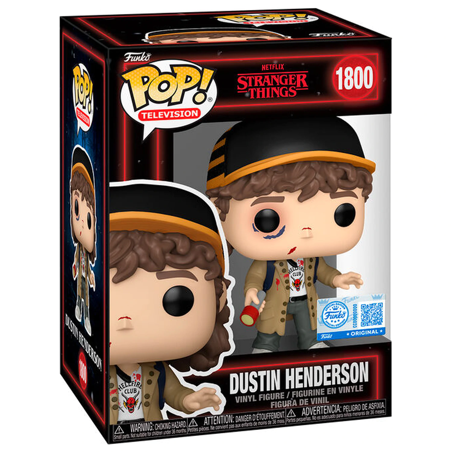 Funko POP figurka Stranger Things 5 Dustin Henderson Exclusive fotografii produktu