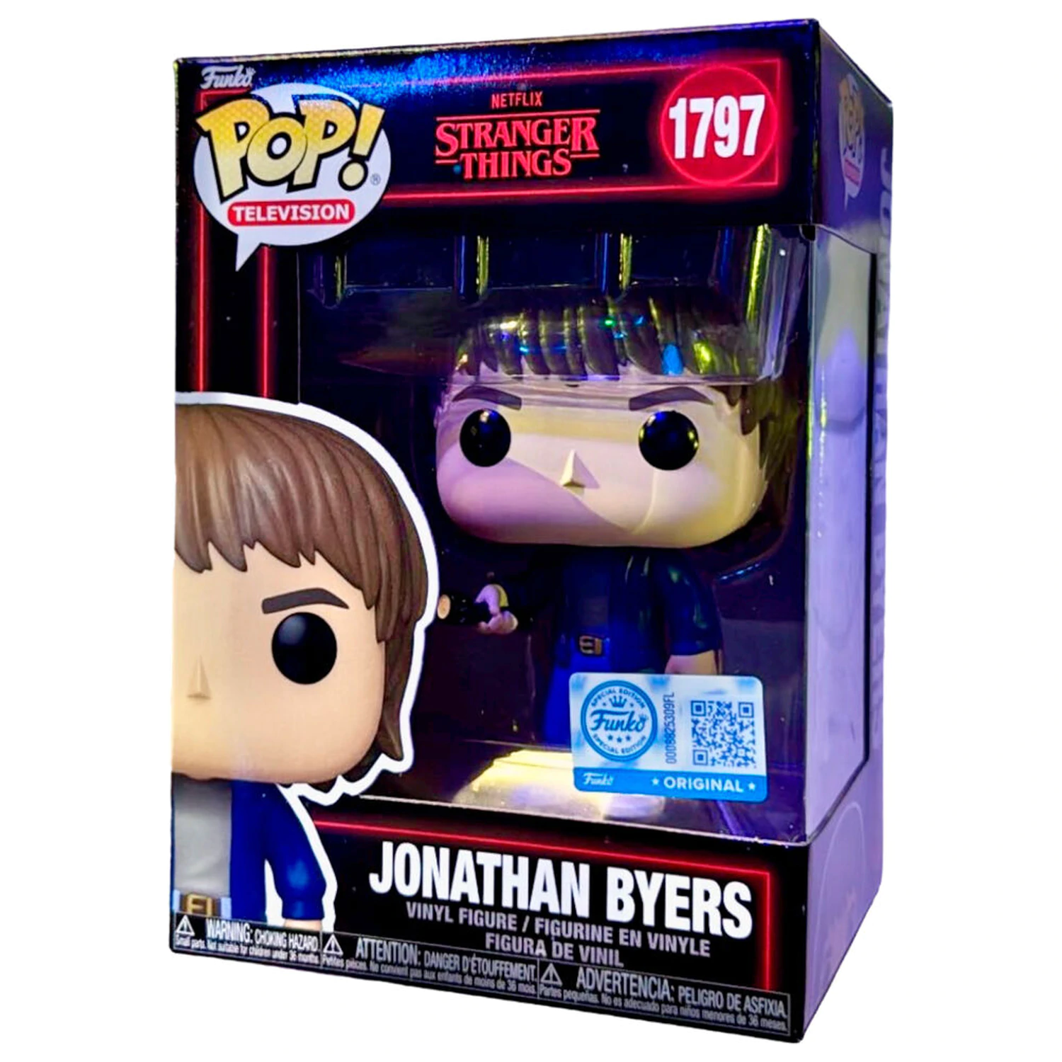 Funko POP figurka Stranger Things 5 Jonathan Byers Exclusive fotografii produktu
