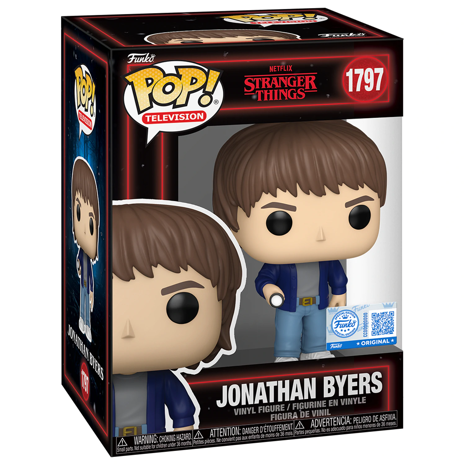 Funko POP figurka Stranger Things 5 Jonathan Byers Exclusive fotografii produktu