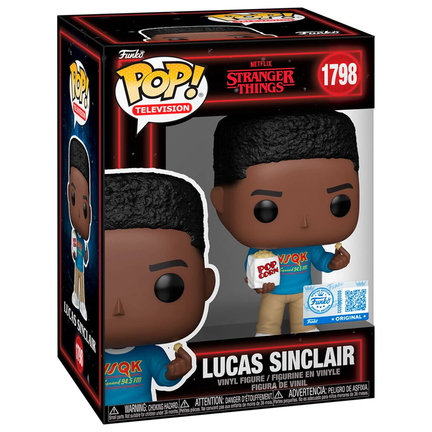 Funko POP figurka Stranger Things 5 Lucas Sinclair Exclusive fotografii produktu