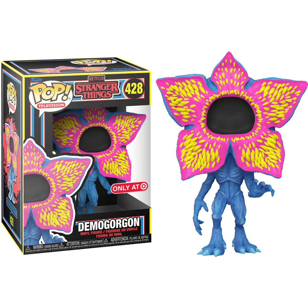 POP figurka Stranger Things Open Face Demogorgon Black Light Exclusive fotografii produktu