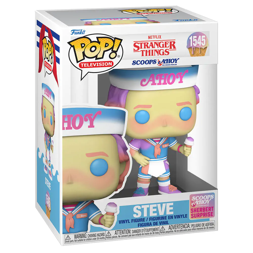 Funko POP figurka Stranger Things Scoops Ahoy Steve fotografii produktu