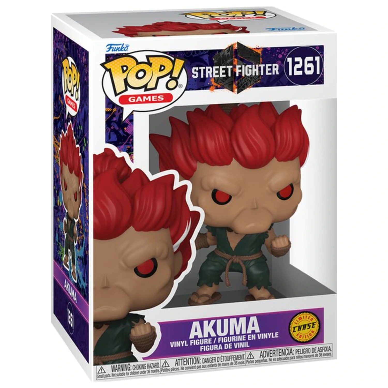 Funko POP figurka Street Fighter Akuma Chase fotografii produktu