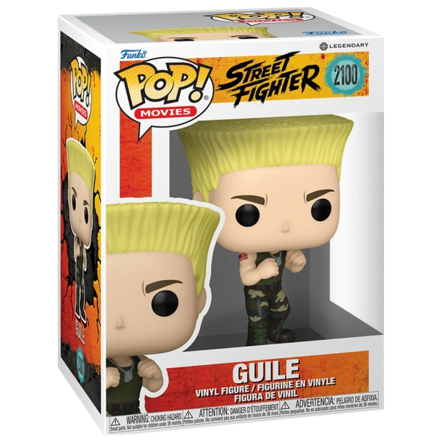 Funko POP figurka Street Fighter Guile fotografii produktu