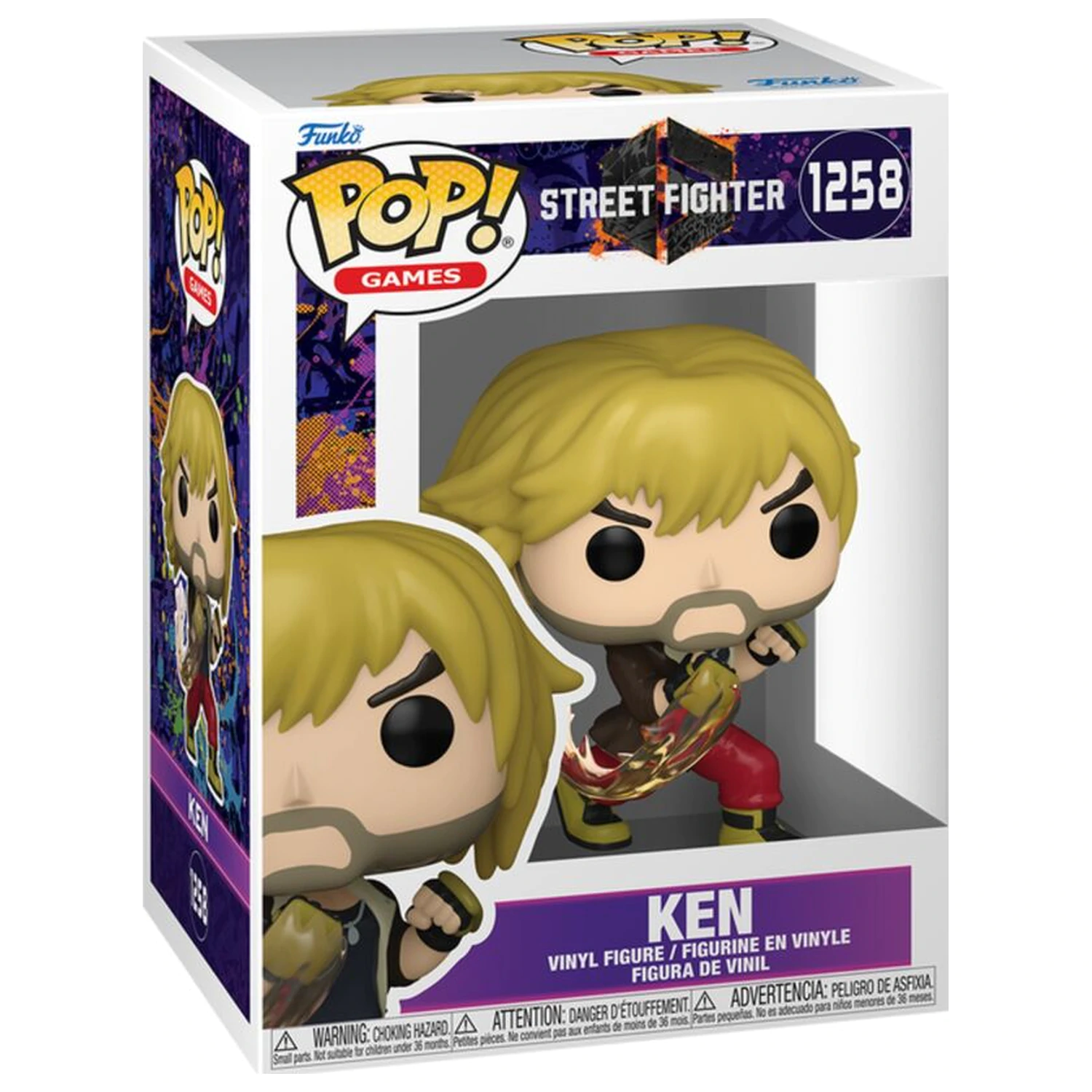 Funko POP figurka Street Fighter Ken fotografii produktu