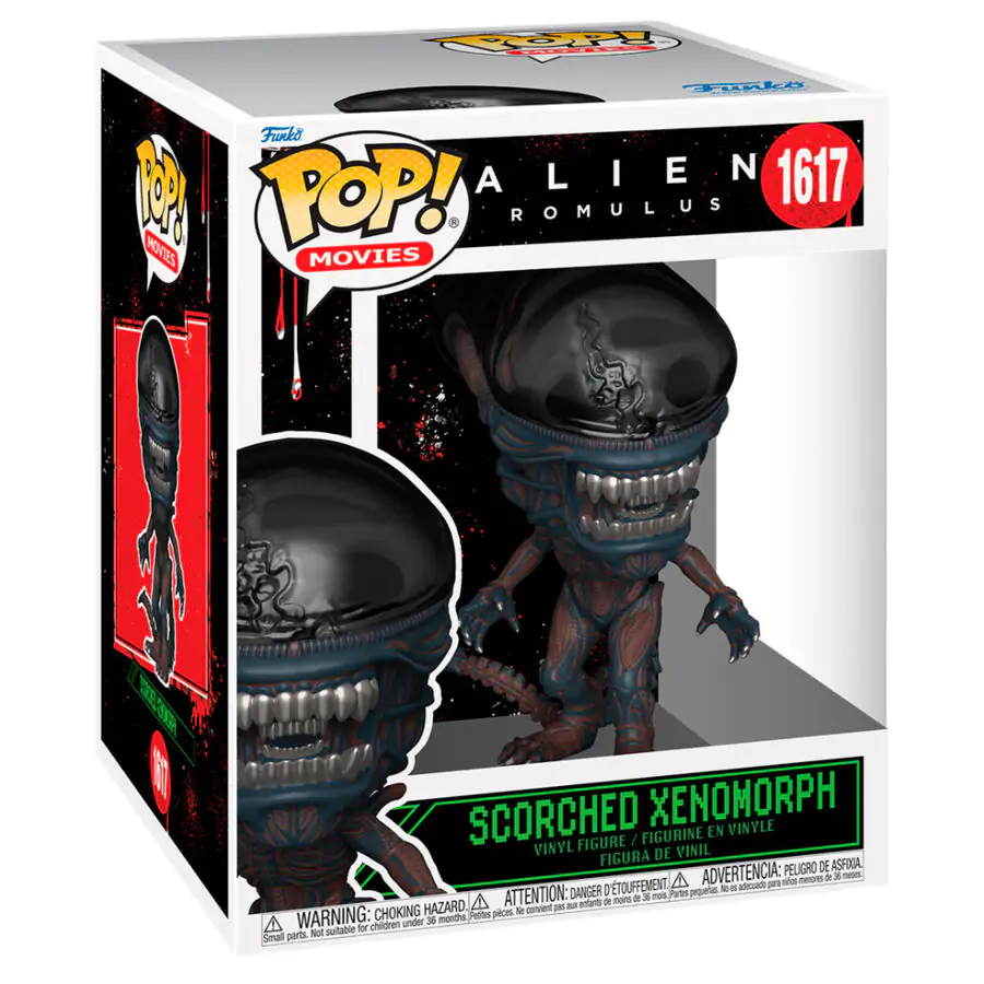 Funko POP figurka Super Alien Romulus Scorched Xenomorph fotografii produktu