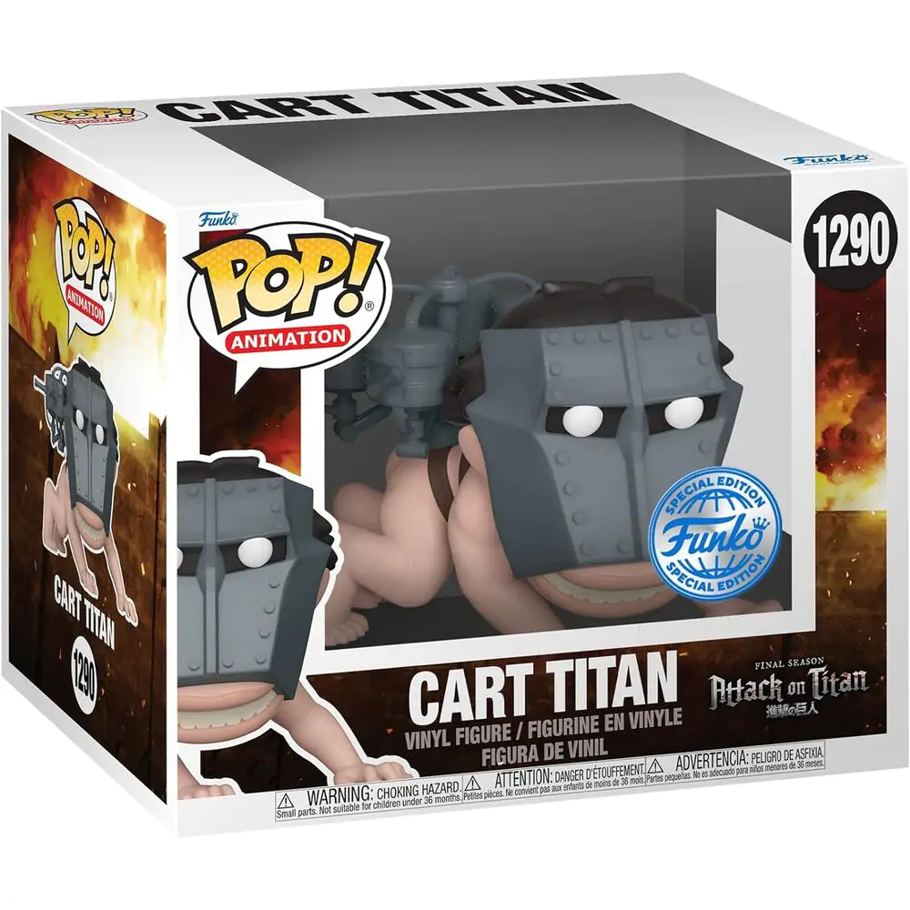 POP figurka Super Útok na Titána Cart Titan Exclusive fotografii produktu