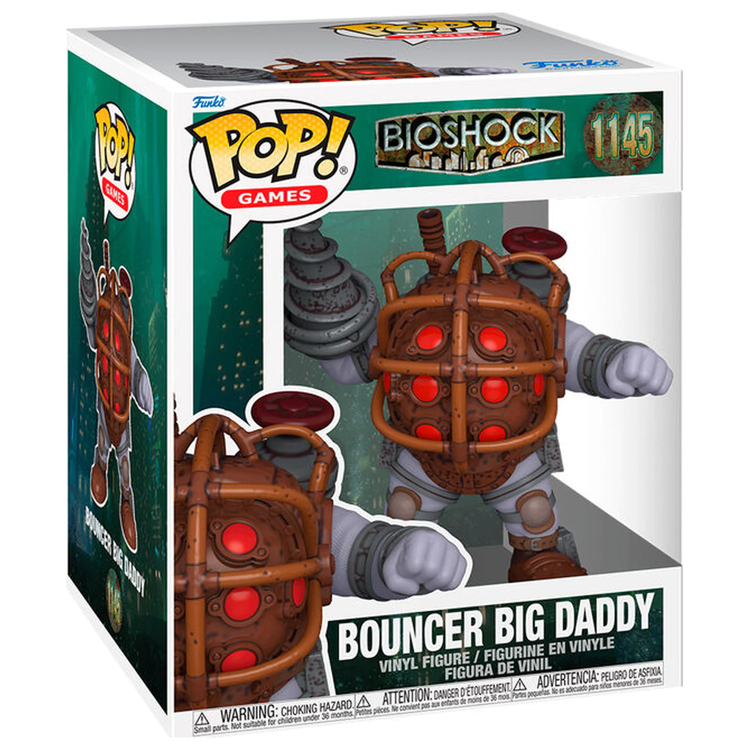Funko POP figurka Super Bioshock Bouncer Big Daddy fotografii produktu