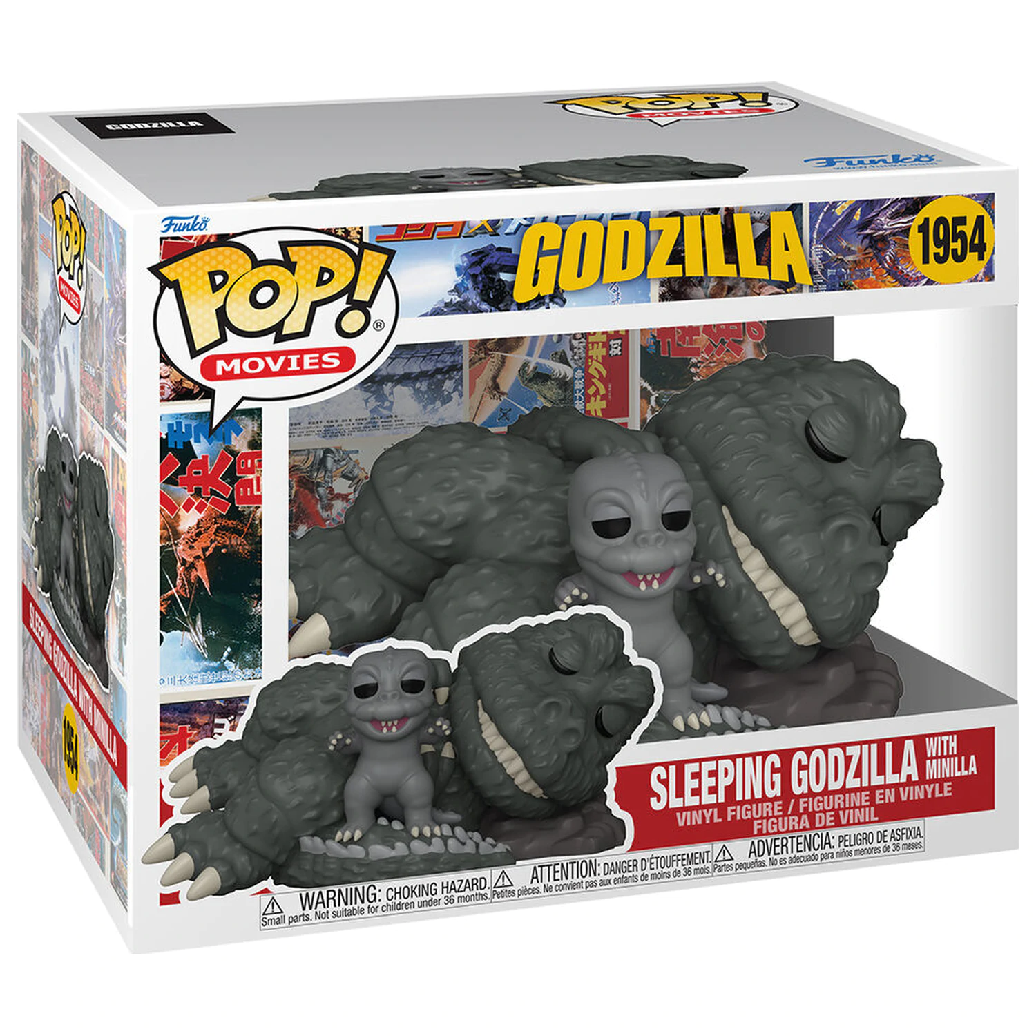 Funko POP figurka Super Godzilla Sleeping Godzilla with Minilla fotografii produktu