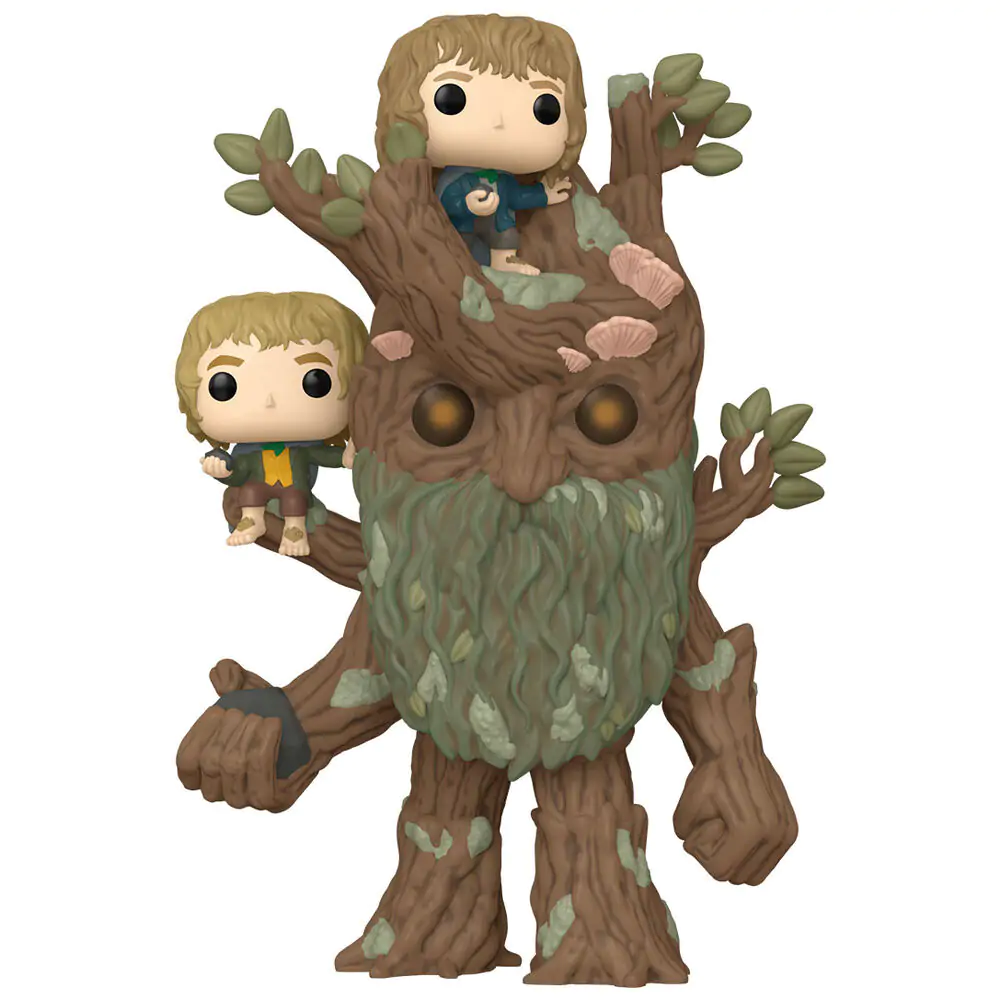 Funko POP figurka Super Pán prstenů Stromovous s Merrym a Pipinem fotografii produktu