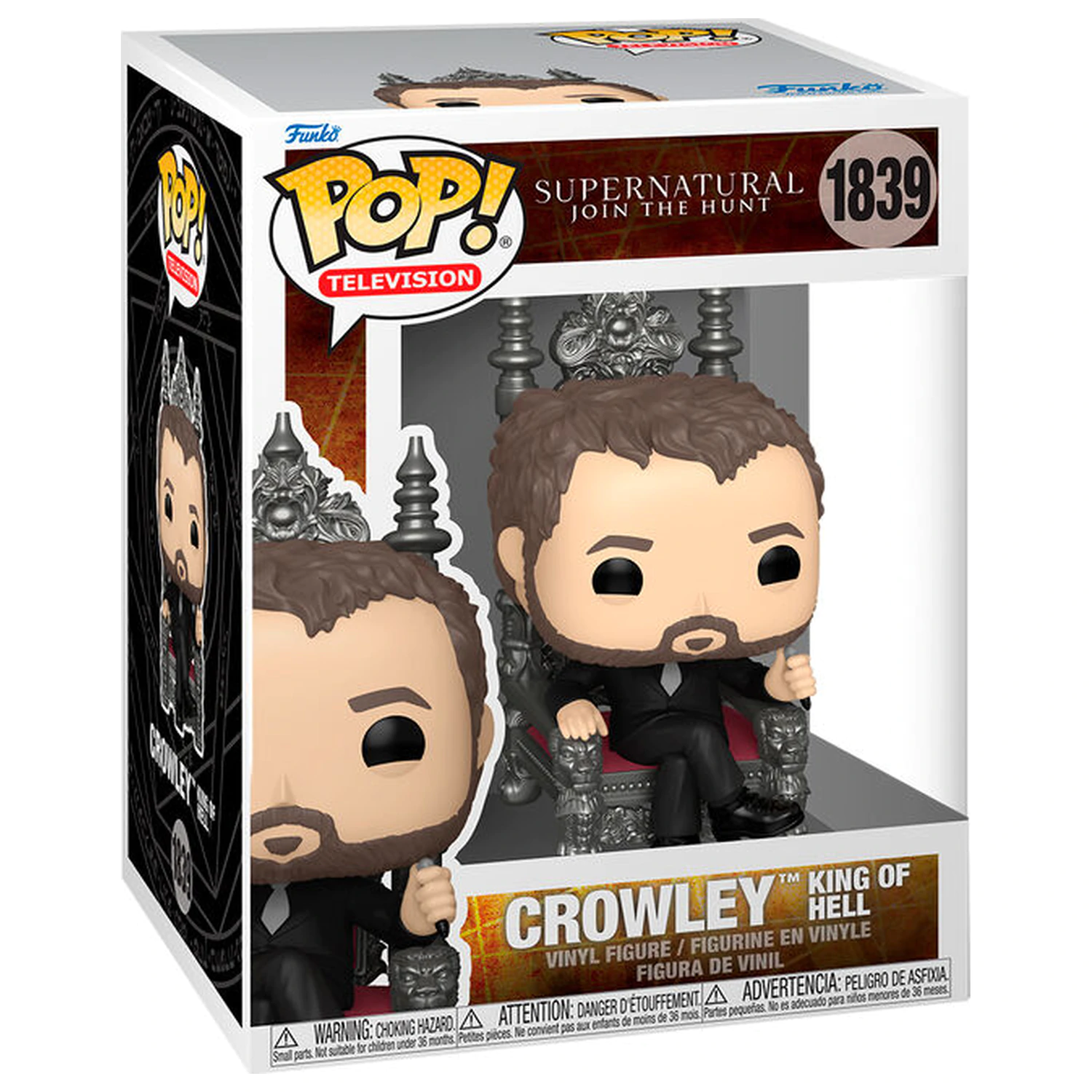 Funko POP figurka Premium Supernatural Join the Hunt Death Crowley King of Hell fotografii produktu