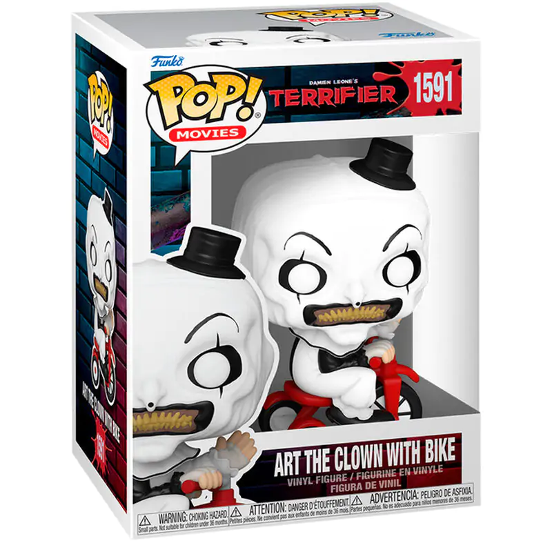 Funko POP figurka Terrifier Art the Clown with Bike fotografii produktu