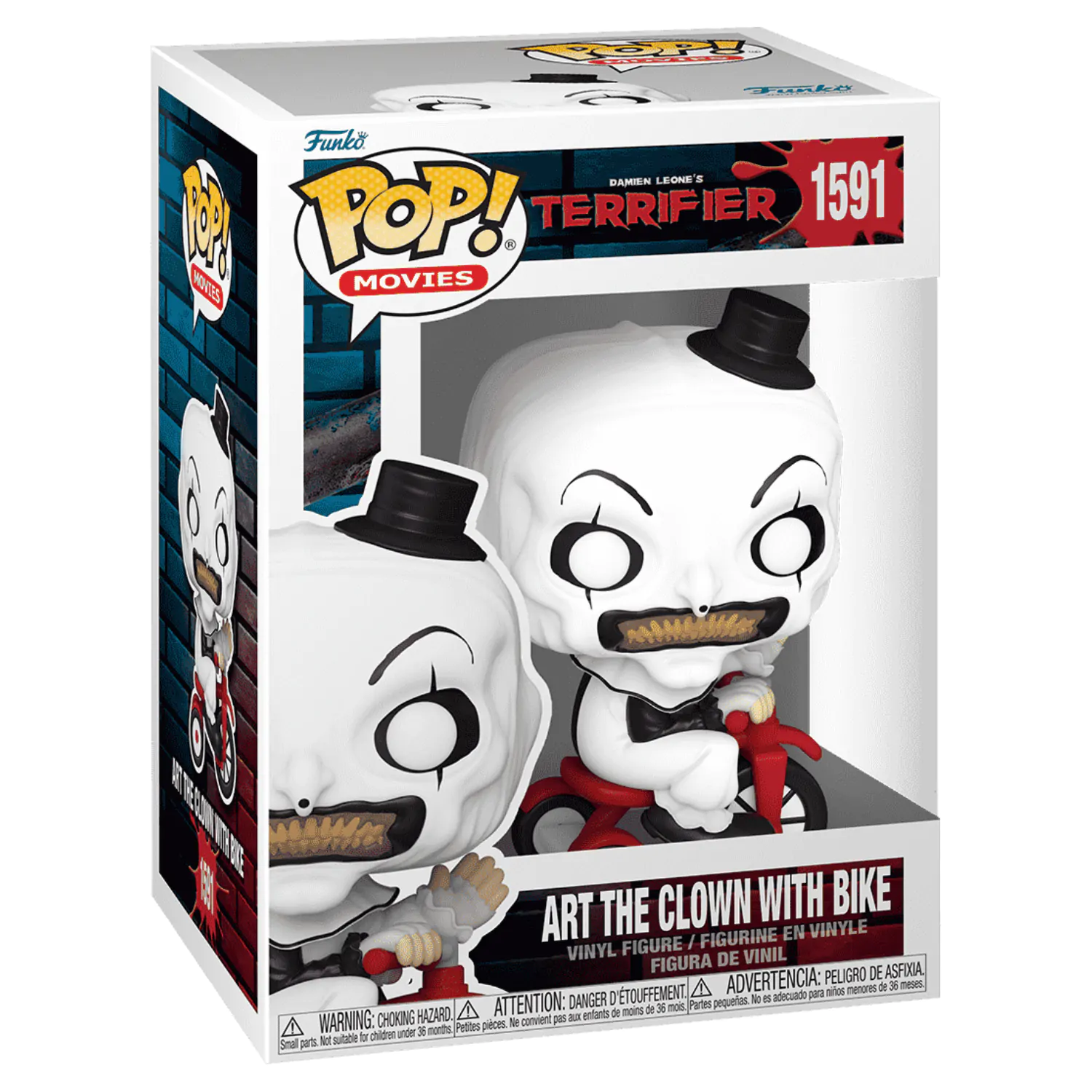 Funko POP figurka Terrifier Art the Clown with Bike fotografii produktu