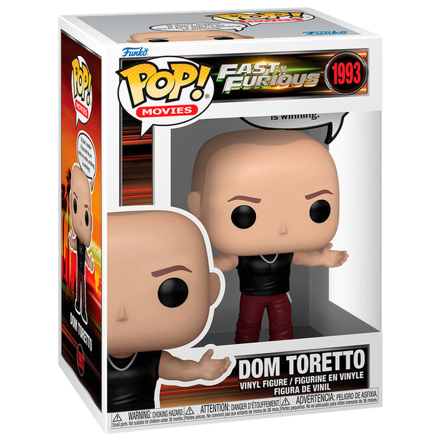 Funko POP figurka The Fast And The Furious Dom Toretto fotografii produktu
