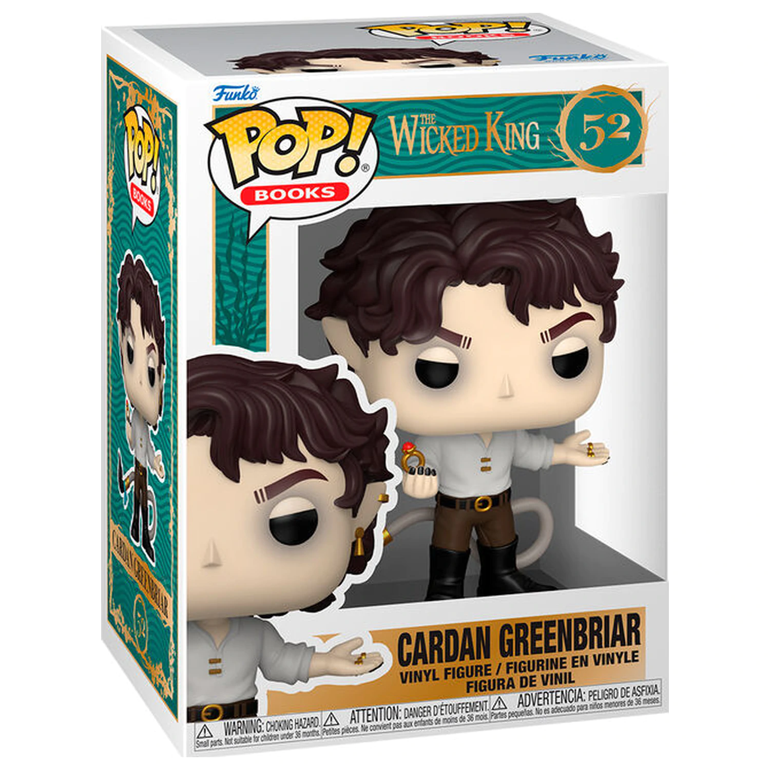Funko POP figurka The Folk of the Air The Wicked King Cardan Greenbriar fotografii produktu