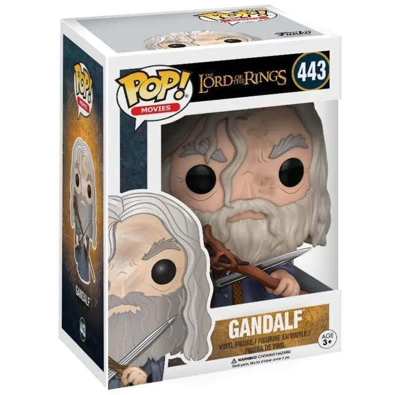 Lord of the Rings POP! Movies Vinylová figurka Gandalf 9 cm fotografii produktu