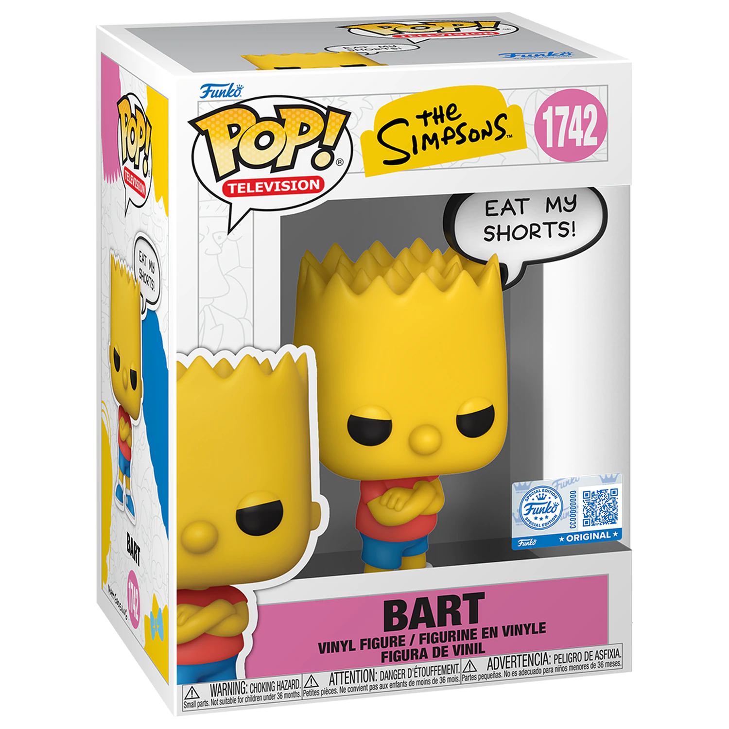 Funko POP figurka The Simpsons Bart Exclusive fotografii produktu