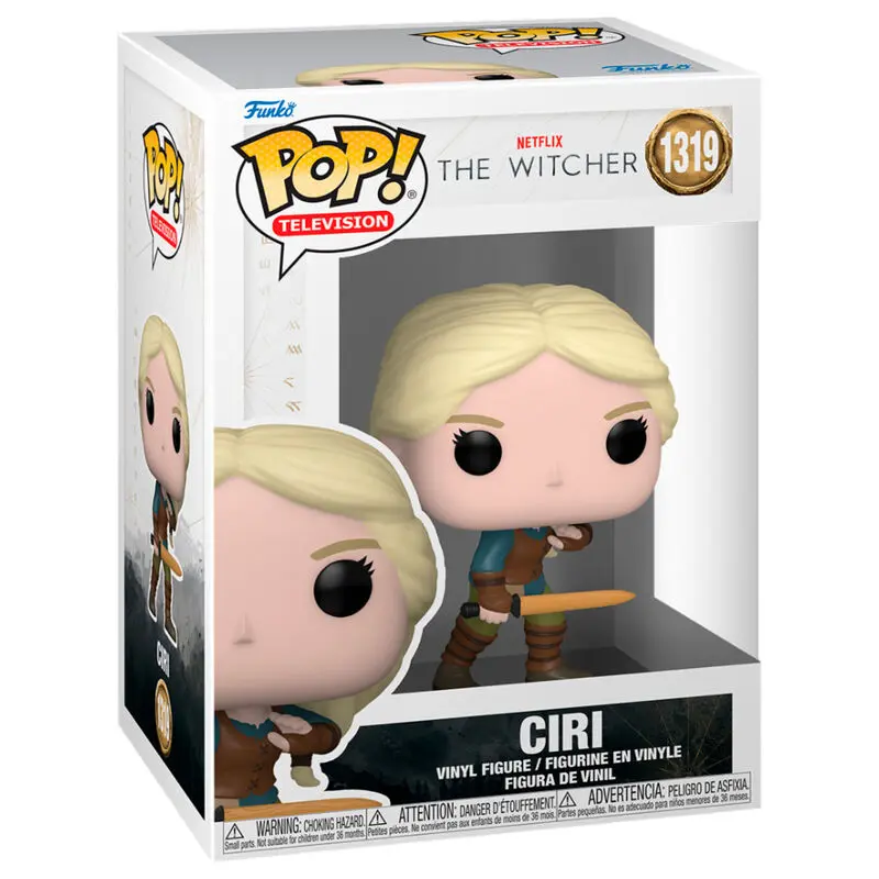 The Witcher POP! TV Vinylová figurka Ciri s mečem 9 cm fotografii produktu