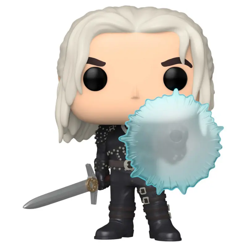 The Witcher POP! TV vinylová figurka Geralt (se štítem) 9 cm fotografii produktu