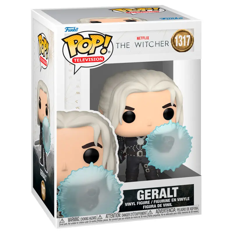 The Witcher POP! TV vinylová figurka Geralt (se štítem) 9 cm fotografii produktu