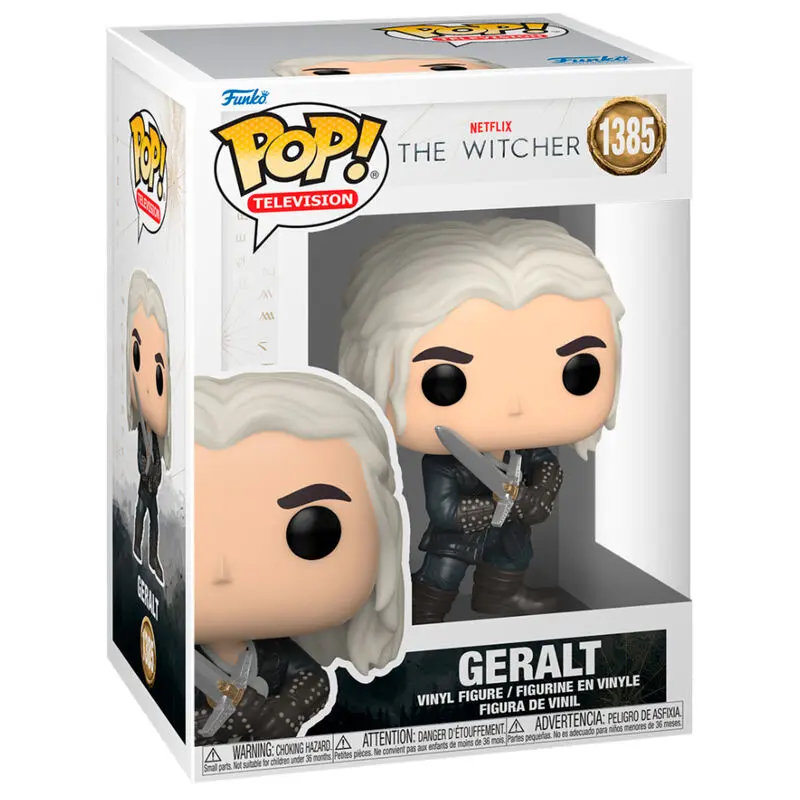 The Witcher POP! TV vinylová figurka Geralt 9 cm fotografii produktu