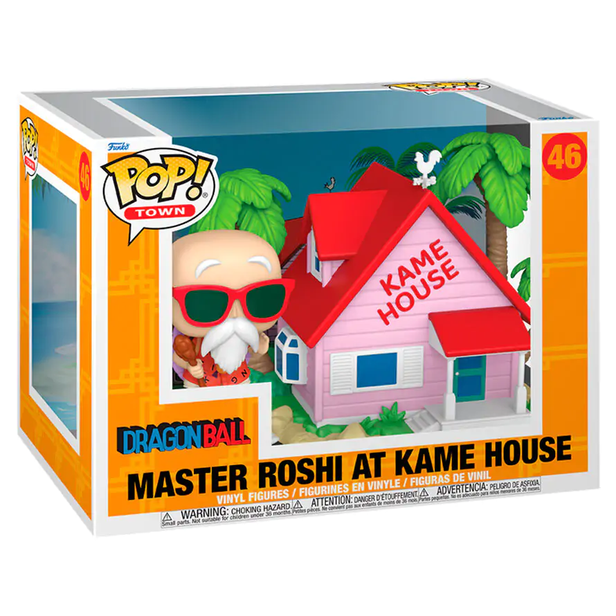 Funko POP figurka Town Dragon Ball Master Roshi At Kame House fotografii produktu