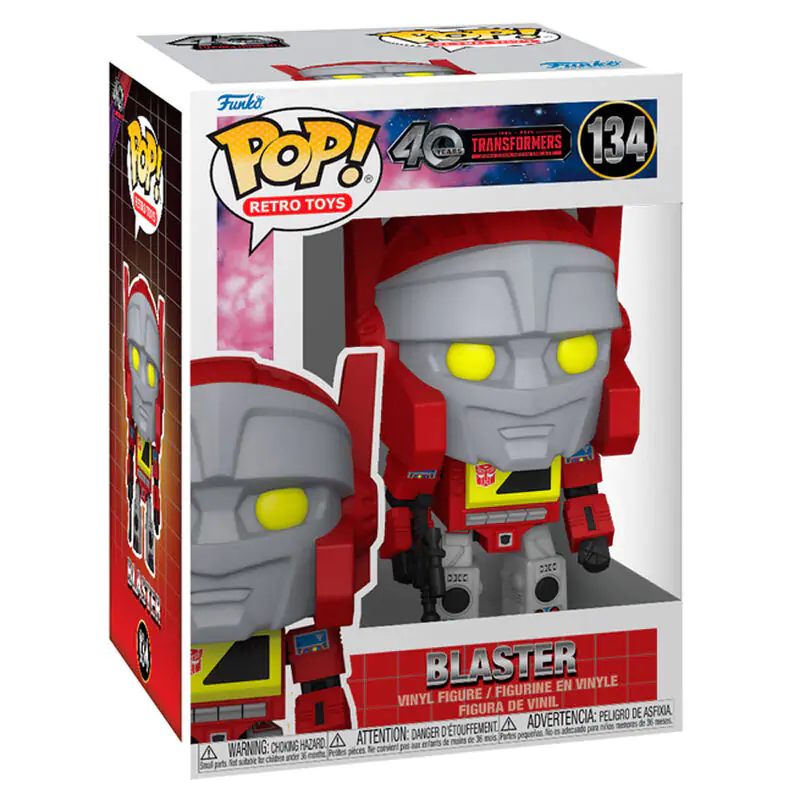 Funko POP figurka Transformers Generation 1 Blaster fotografii produktu