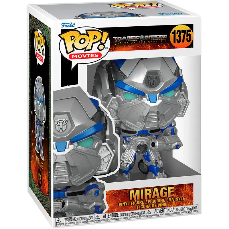 Transformers: Rise of the Beasts POP! Movies Vinylová figurka Mirage 9 cm fotografii produktu