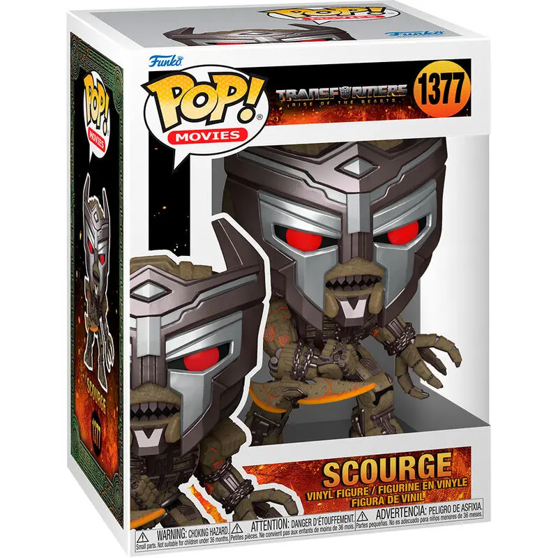 Transformers: Rise of the Beasts POP! Movies Vinylová figurka Scourge 9 cm fotografii produktu