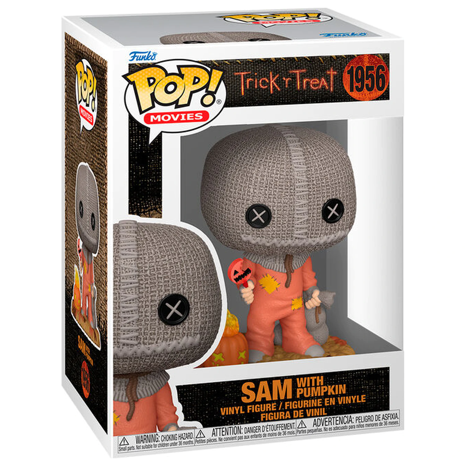 Funko POP figurka Trick'r Treat Sam with Pumpkin fotografii produktu