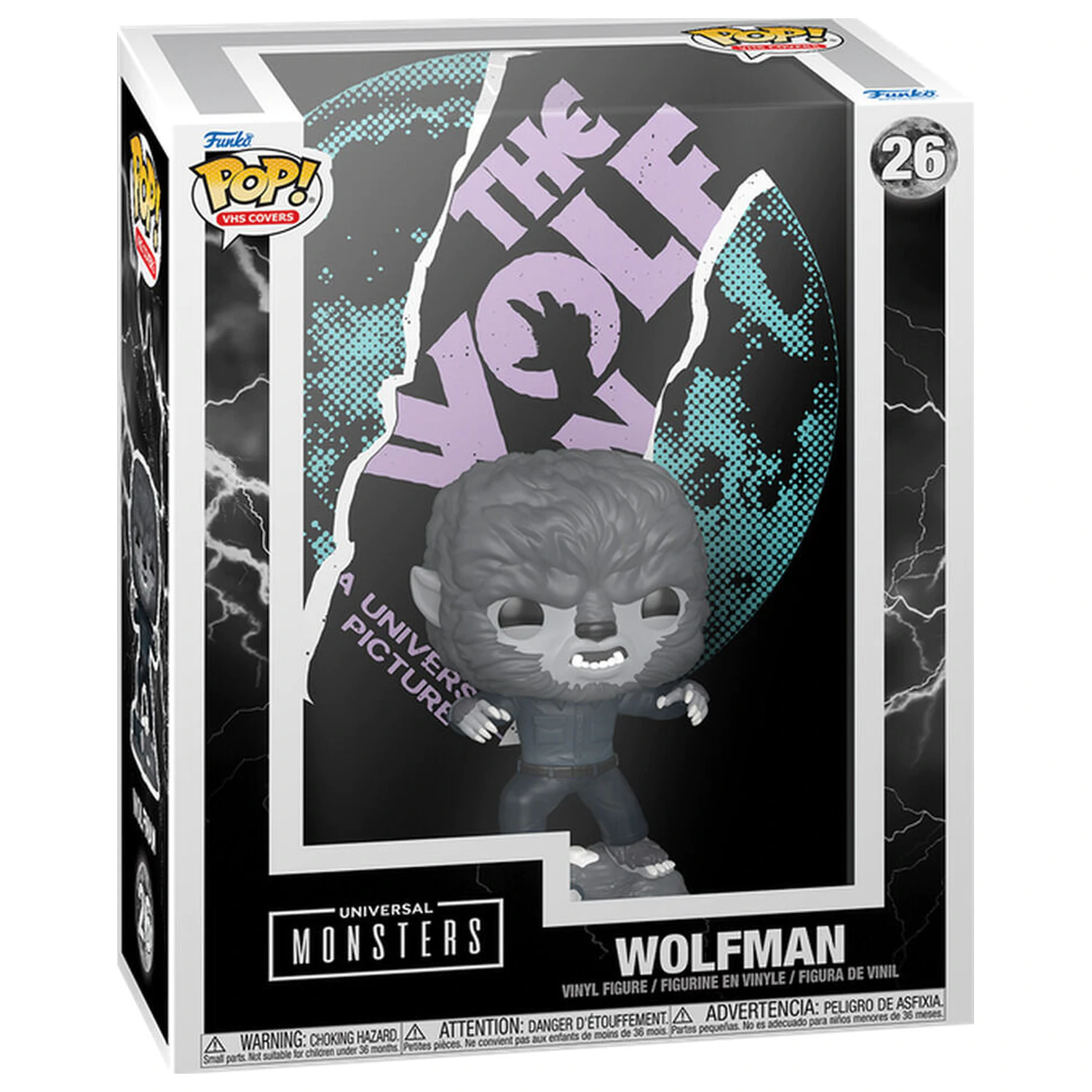Funko POP figurka VHS Universal Monsters Wolfman fotografii produktu
