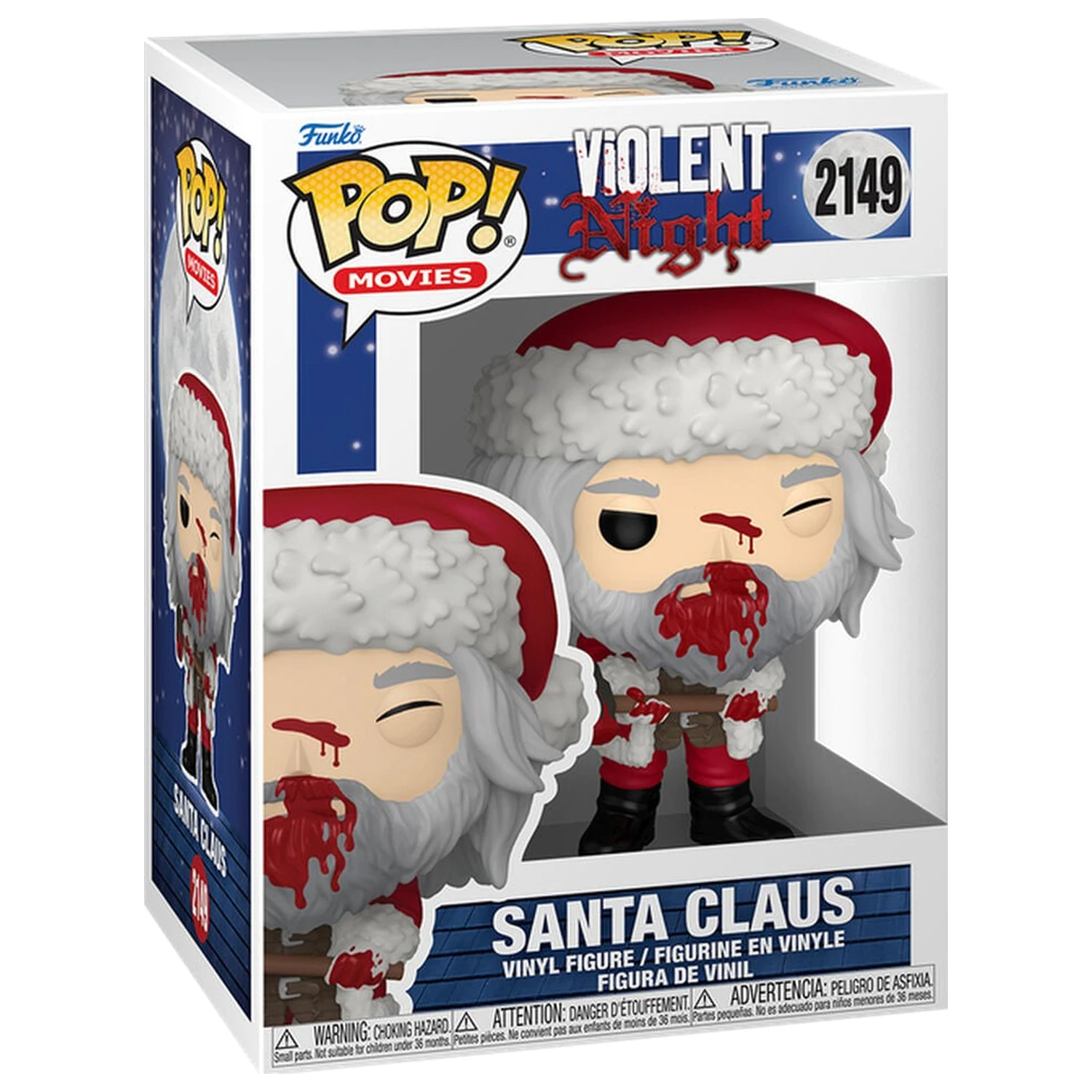 Funko POP figurka Violent Night Santa Claus with Skullcrusher fotografii produktu