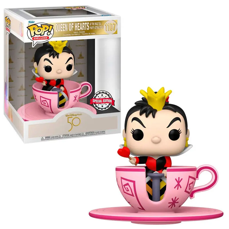 POP figurka Walt Disney World 50th Queen of Hearts at mad tea party Exclusive fotografii produktu