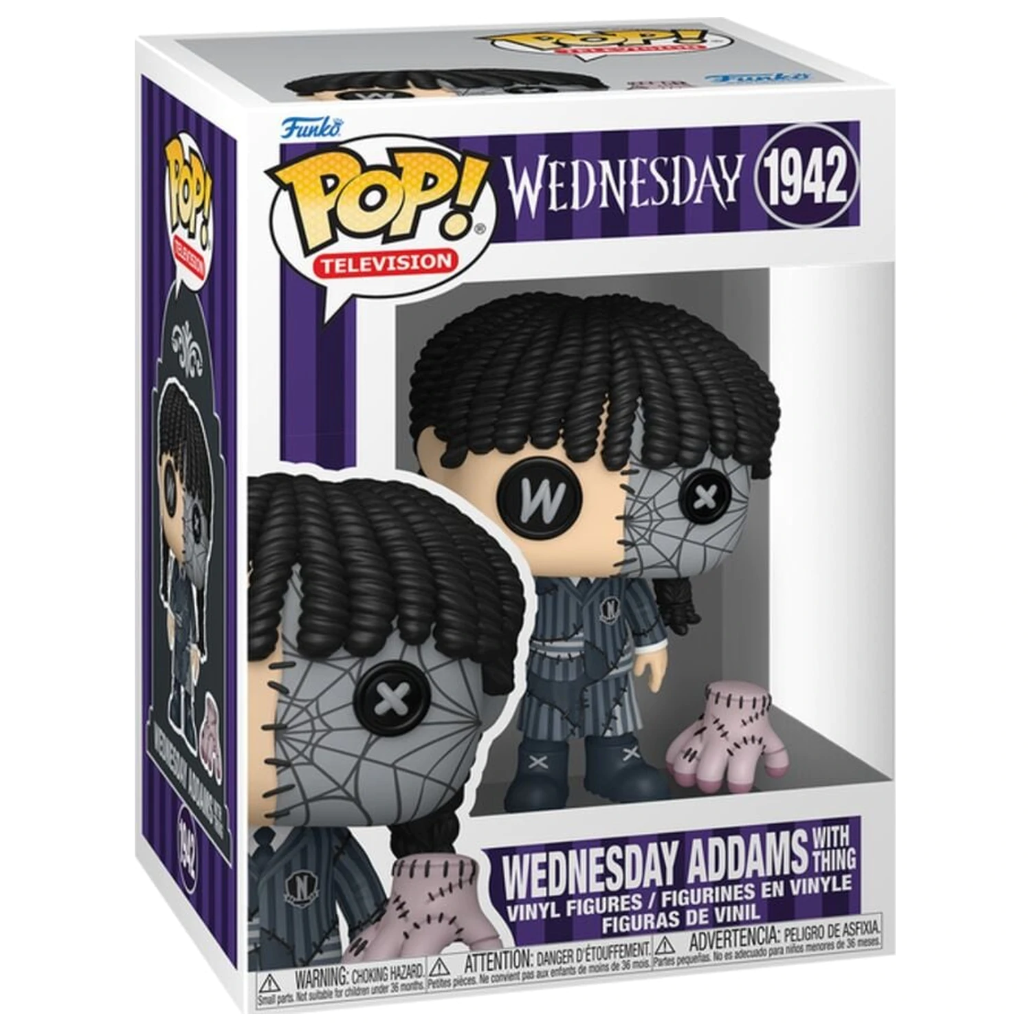 Funko POP figurka Wednesday - Wednesday Addams with Things fotografii produktu
